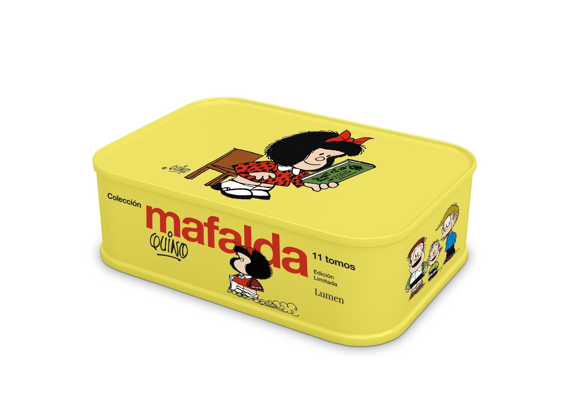 Lata Mafalda. Amarilla