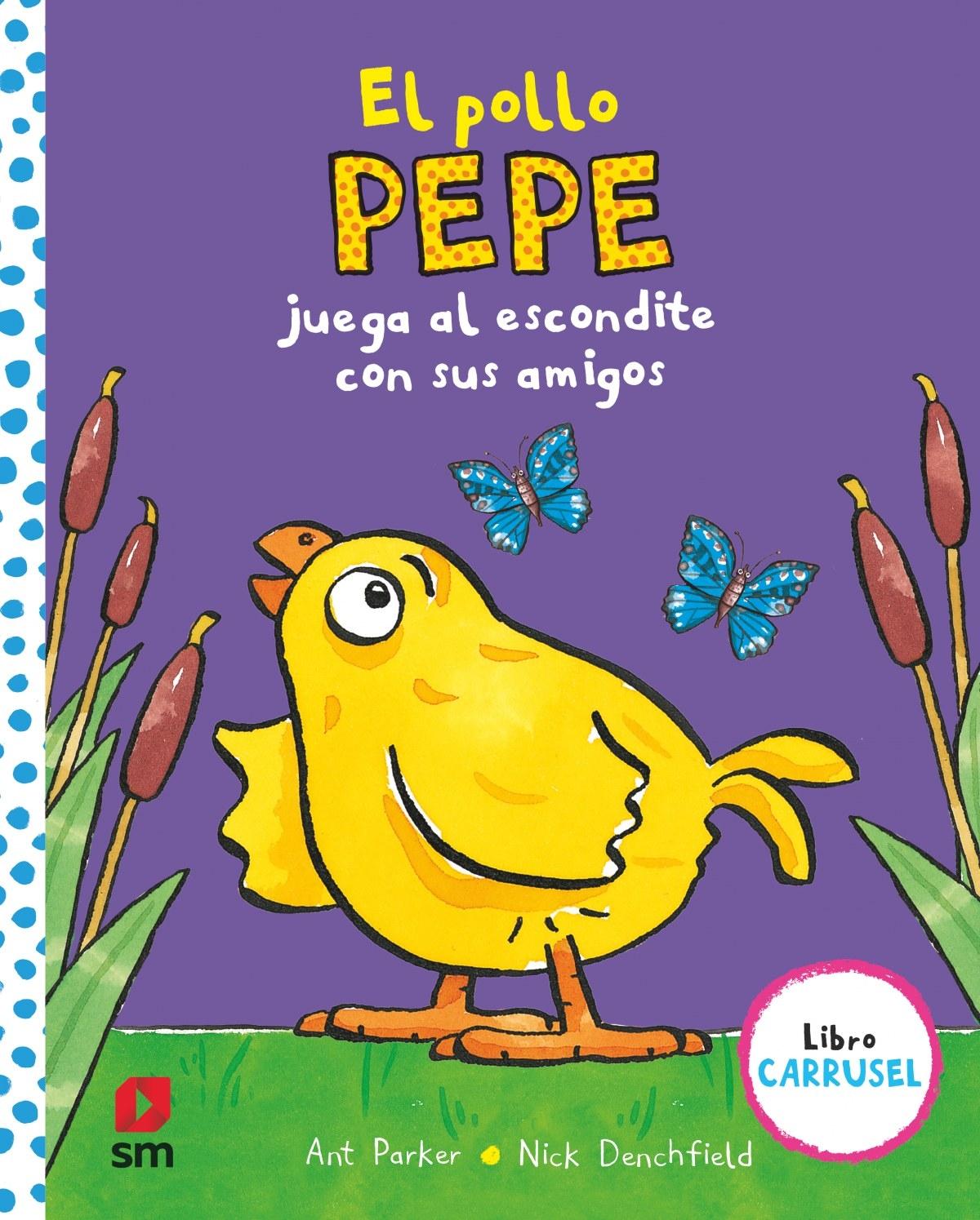 Pollo Pepe juega al escondite con sus amigos, El "Libro carrusel"