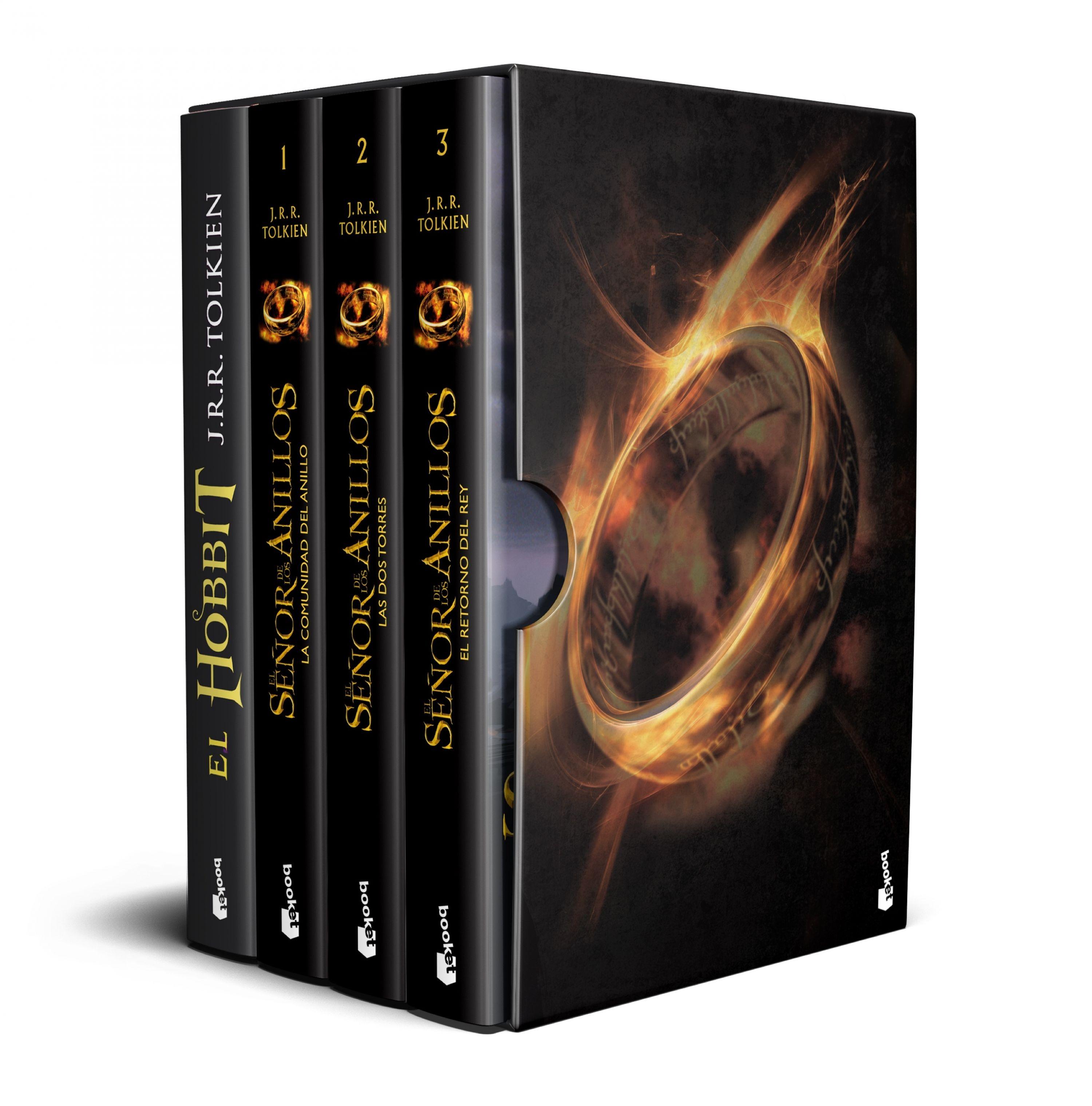 Pack El señor de los anillos+ El Hobbit "Incluye El Hobbit, La Comunidad del Anillo, Las Dos Torres, El Retorno d"