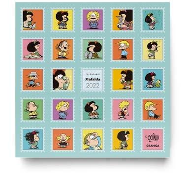 Mafalda 2022, calendario de pared