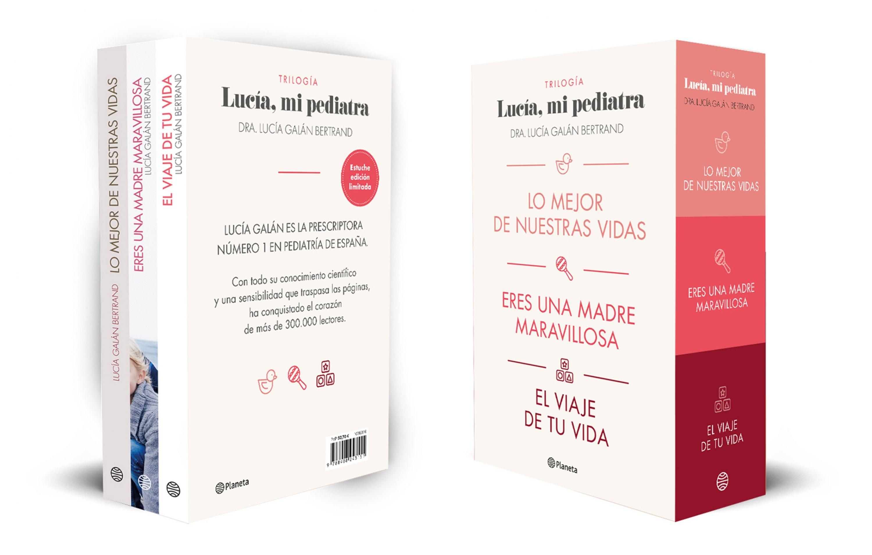 Estuche Trilogía de Lucía, mi pediatra "Lo mejor de nuestras vidas, Eres una madre maravillosa y El viaje de tu"