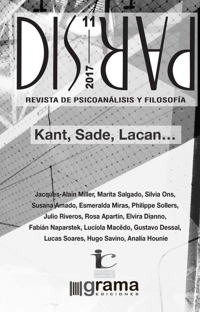 Revista Dispar nº 11 "Kant, Sade, Lacan..."