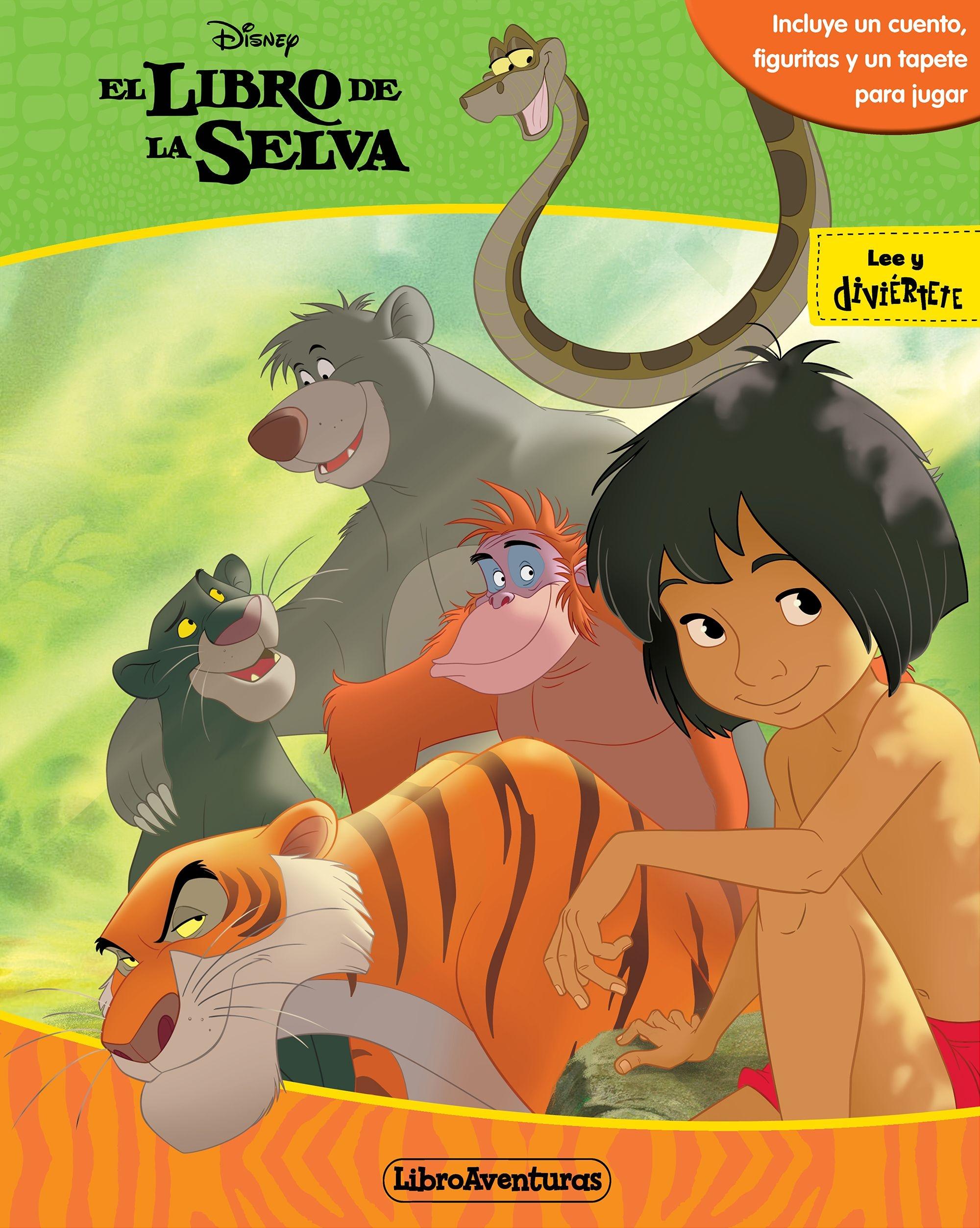 Libro de la selva, El. Libroaventuras "Incluye un cuento, figuritas y un tapete"