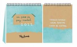 Planificador con calendario 2022 The Acoak "Un poco de paz mental "