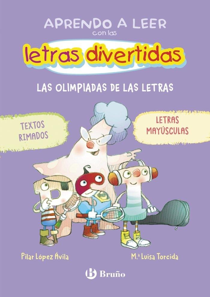 Aprendo a leer con las letras divertidas, 3. Las olimpiadas de las letras "Textos rimados y en MAYÚSCULAS"