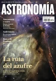 Revista Astronomía 304. Octubre 2024. La ruta del azufre