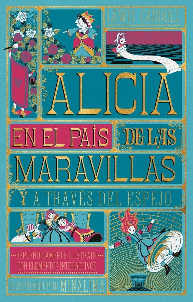 Alicia en el país de las maravillas (Minalima) "y Alicia a través del espejo"