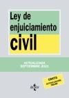 Ley de Enjuiciamiento Civil "Edición actualizada septiembre 2021"