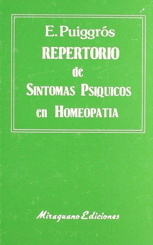Repertorio de Síntomas Psíquicos en Homeopatía