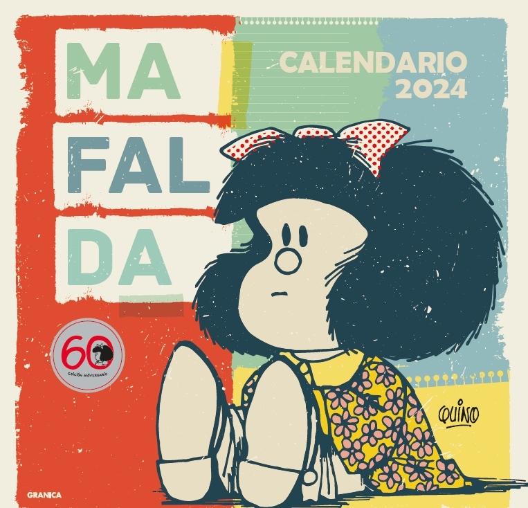 Calendario Mafalda 2024 Pared