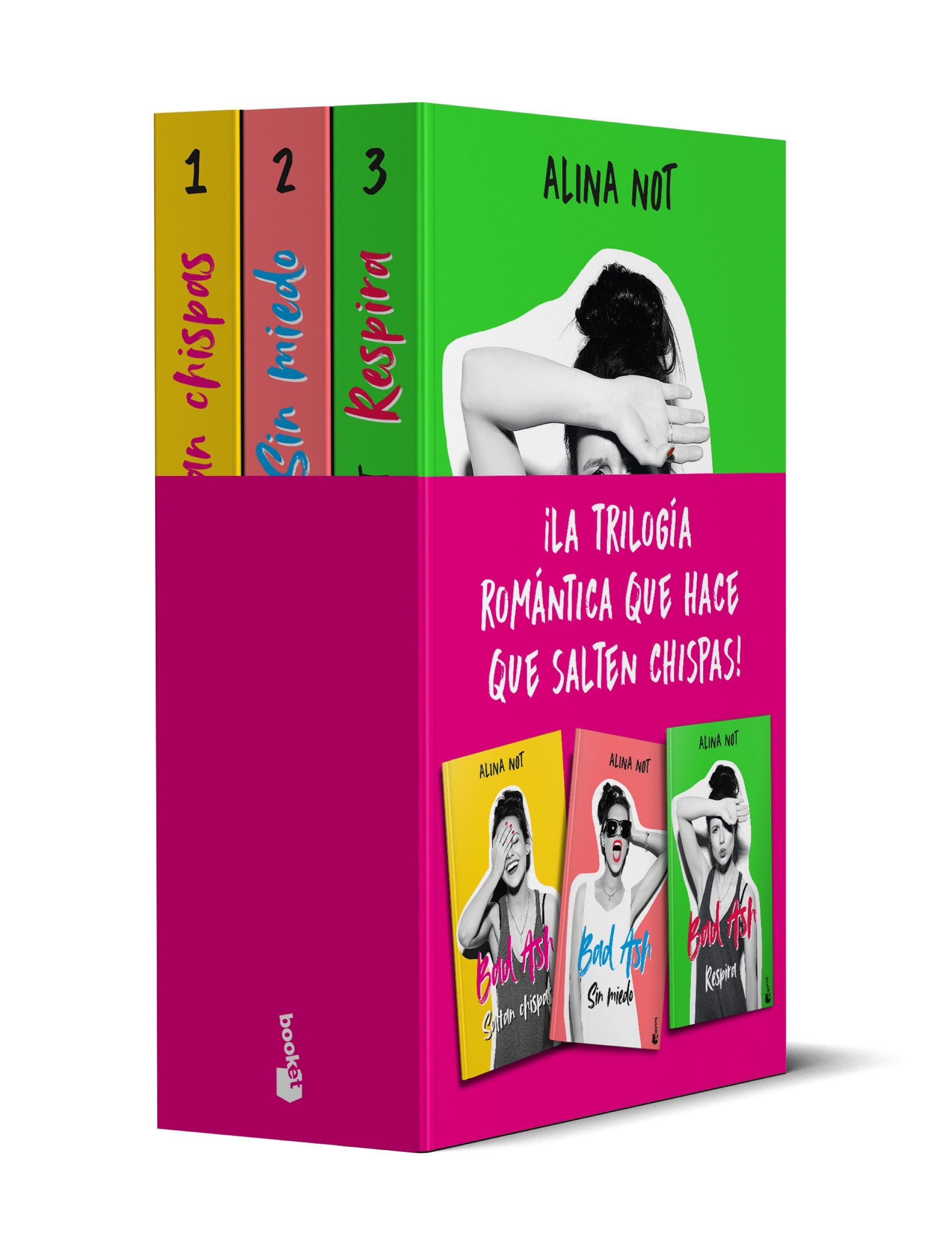 Pack Bad Ash (trilogía) "Incluye la trilogía formada por Bad Ash 1. Saltan chispas, Bad Ash 2. Si"