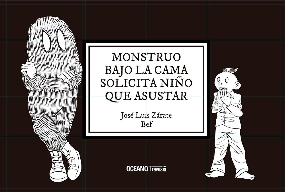 Monstruo bajo la cama solicita niño al que asustar