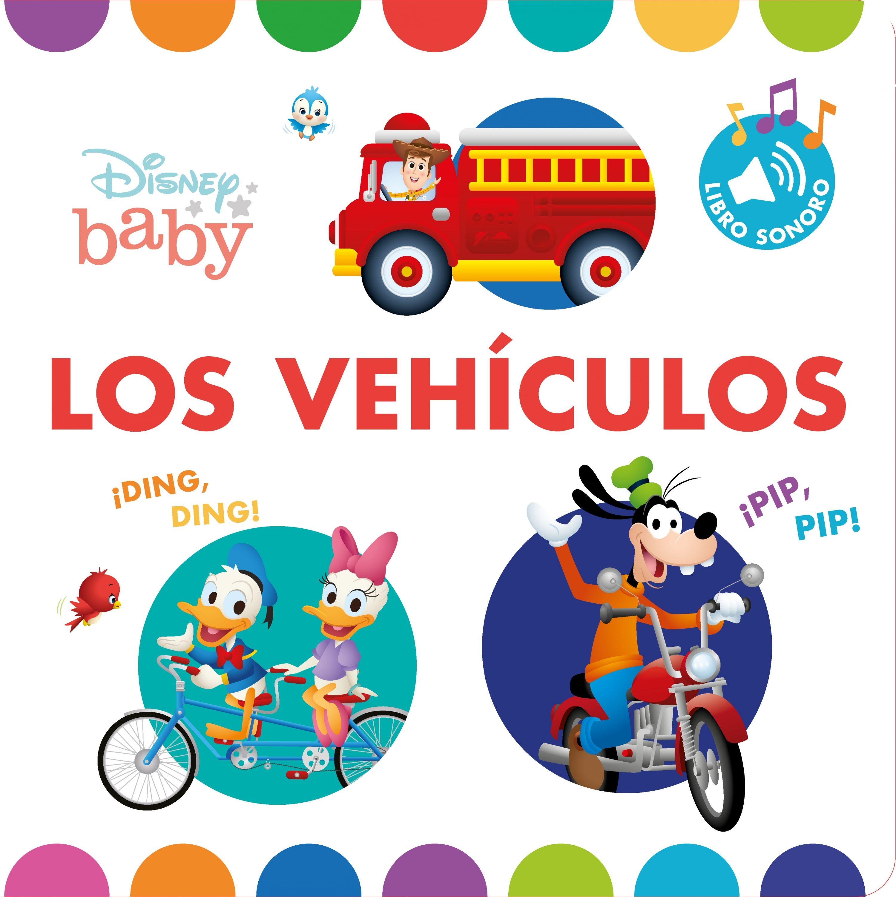 Disney Baby. Los vehículos "Libro con sonidos"