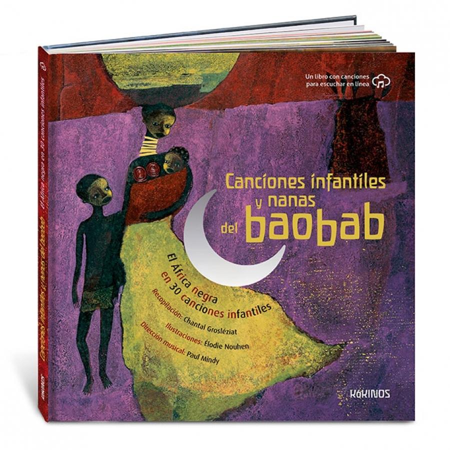 Canciones infantiles  y nanas del baobab "Un libro con canciones paara escuchar en línea"