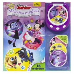 Disney Junior. Melodías mágicas "Libro de cuentos y reproductor musical"