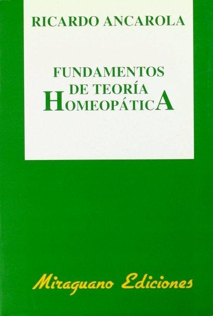 Fundamentos de Teoría Homeopática