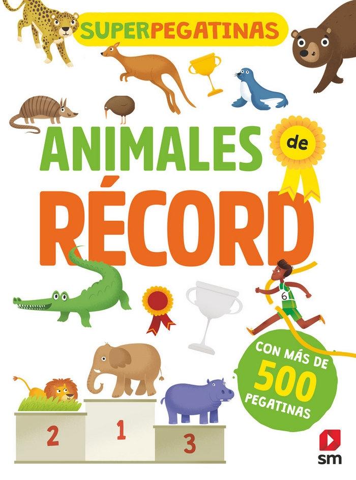 Superpegatinas. Animales de record