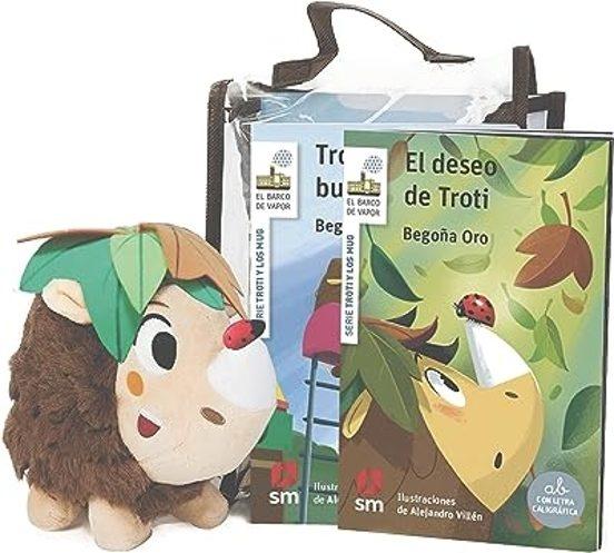 Pack. Deseo de Troti 5, Troti busca amigos 6. Con peluche