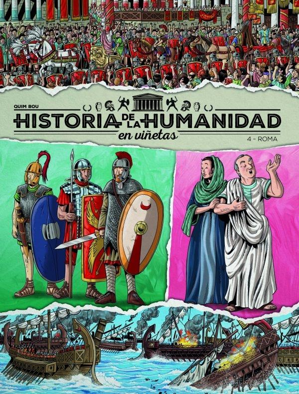 Historia de la humanidad en viñetas 4. Roma