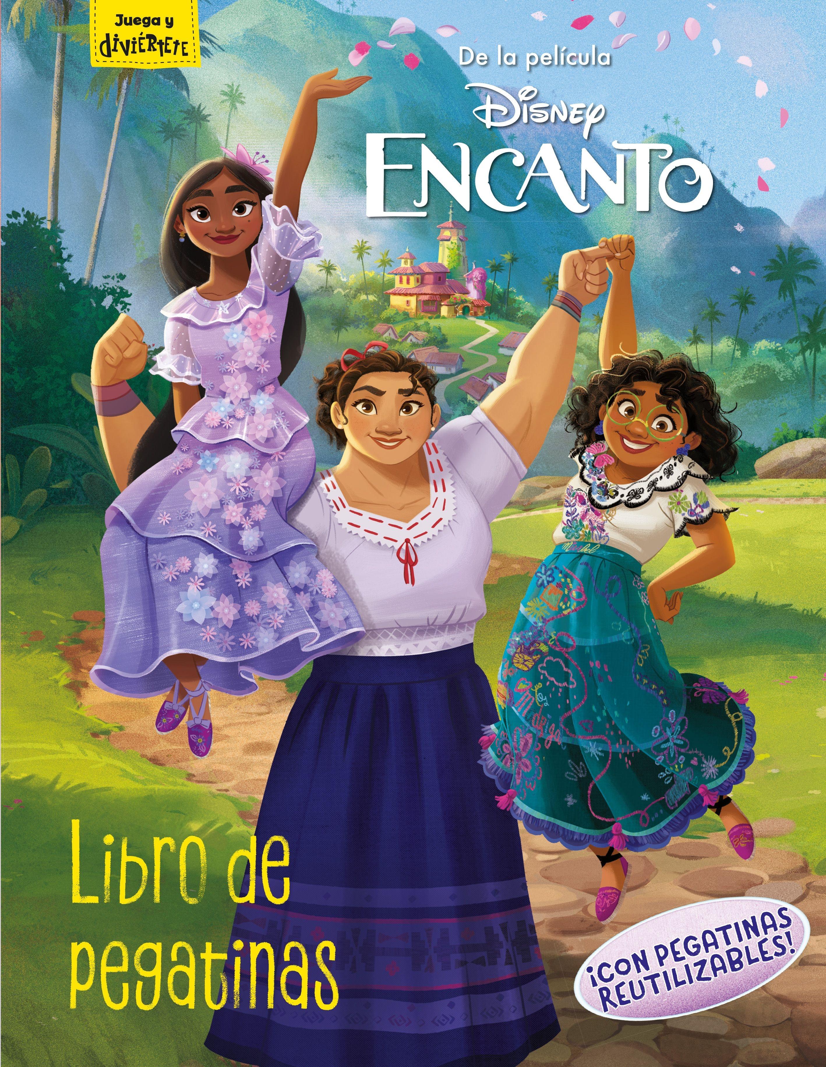 Encanto. Libro de pegatinas "Con pegatinas reutilizables"