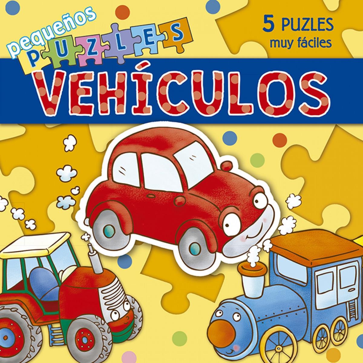 Pequeños puzles vehículos "5 puzles muy fáciles"
