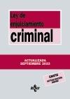 Ley de Enjuiciamiento Criminal 2023