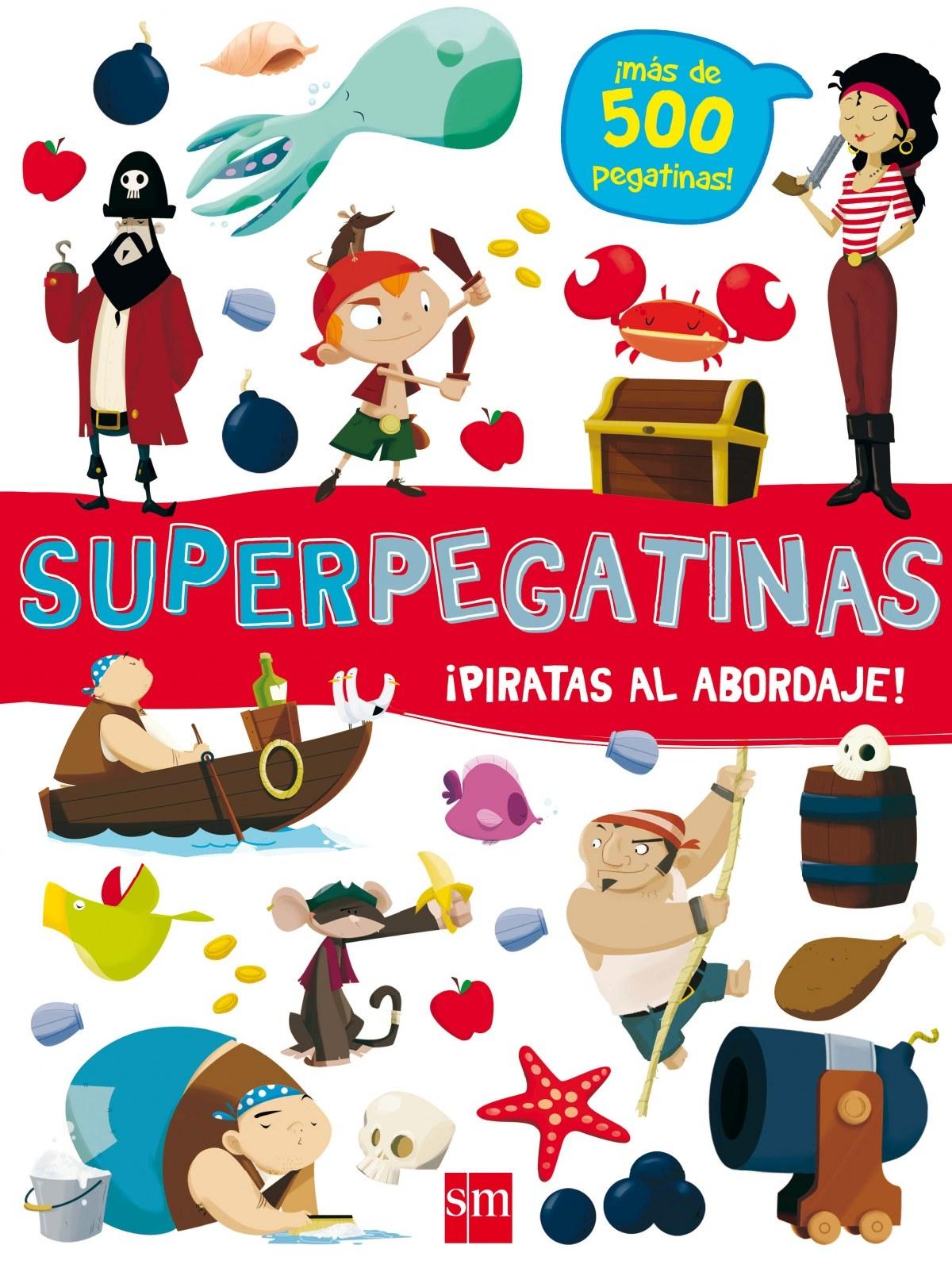 Superpegatinas ¡Piratas al abordaje!