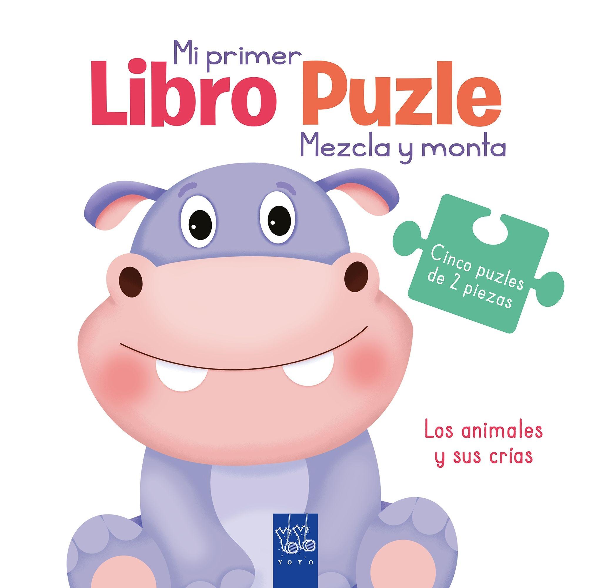 Animales y sus crías, Los "Mi primer libro puzle. Mezcla y monta. Cinco puzles de 2 piezas"
