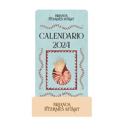 2024 Brianda  Fitz-James. Calendario de mesa de tarjetas 