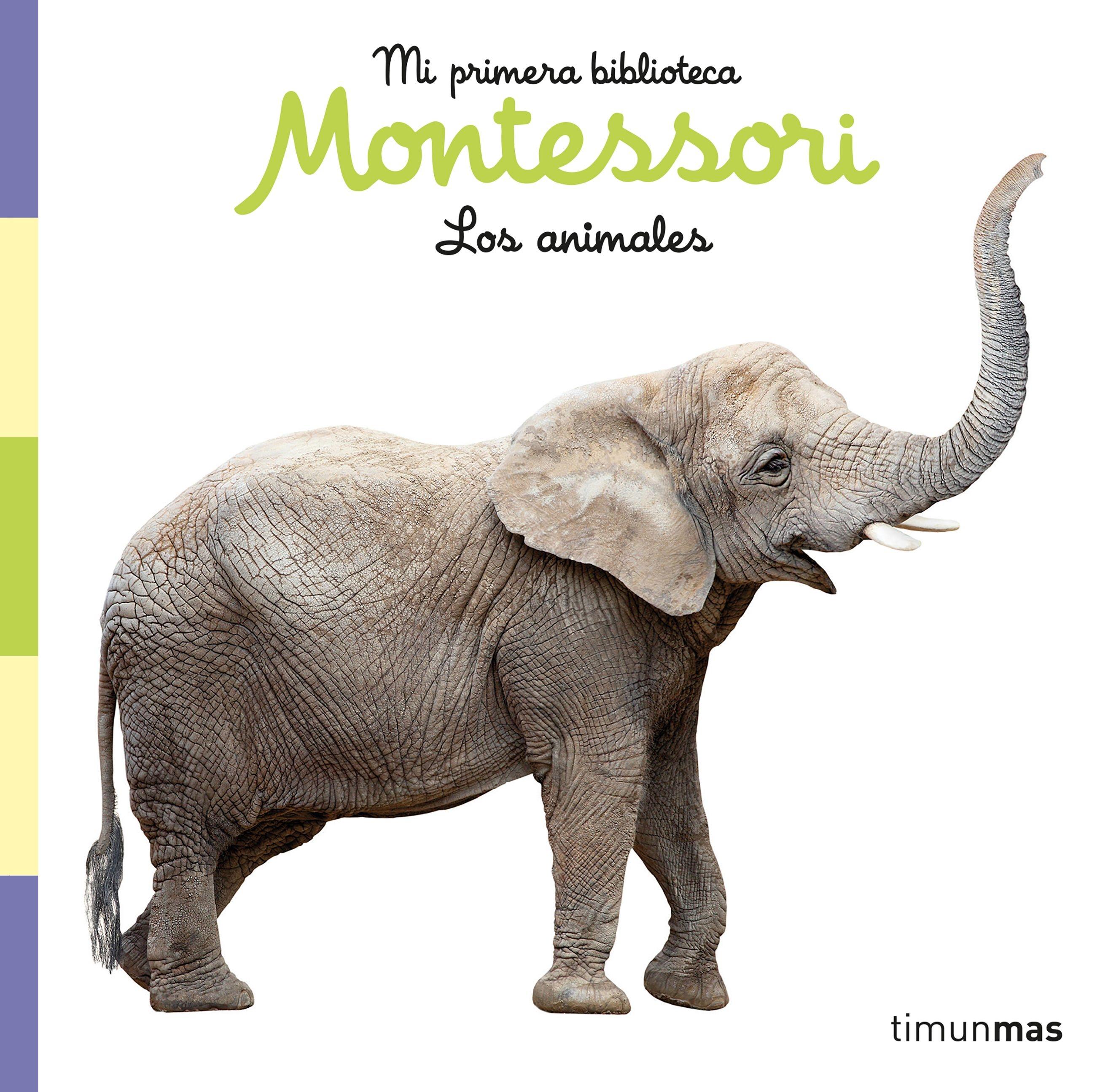 Animales. Libro de tela. Mi primera biblioteca Montessori "Con fotos reales"