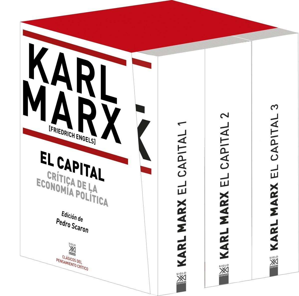 Capital, El "Crítica de la economía política ( 3 volúmenes)"