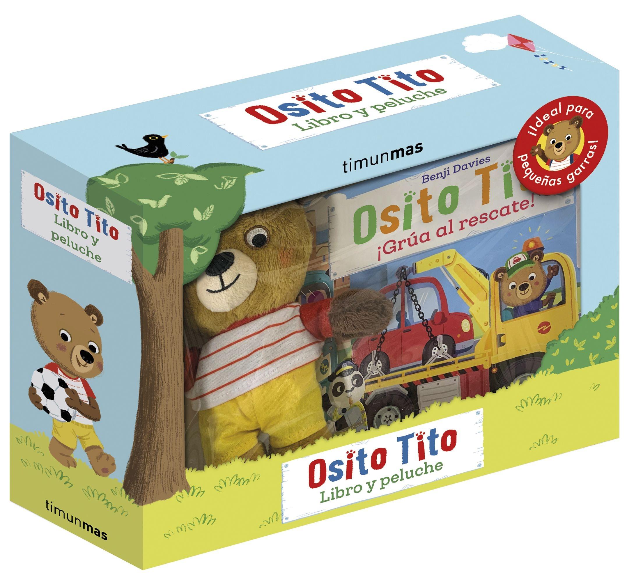 Osito Tito.  Libro y peluche