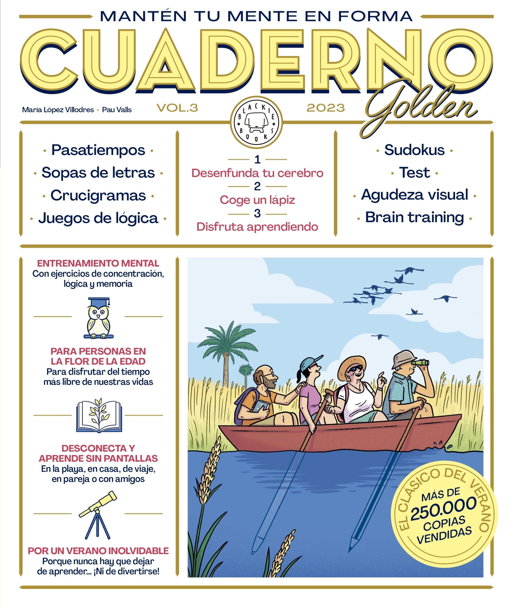 Cuaderno Golden vol. 3. 2023 "Mantén tu mente en forma"