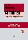 Ley de Enjuiciamiento Criminal y legislación complementaria "Edición actualizada septiembre 2021"