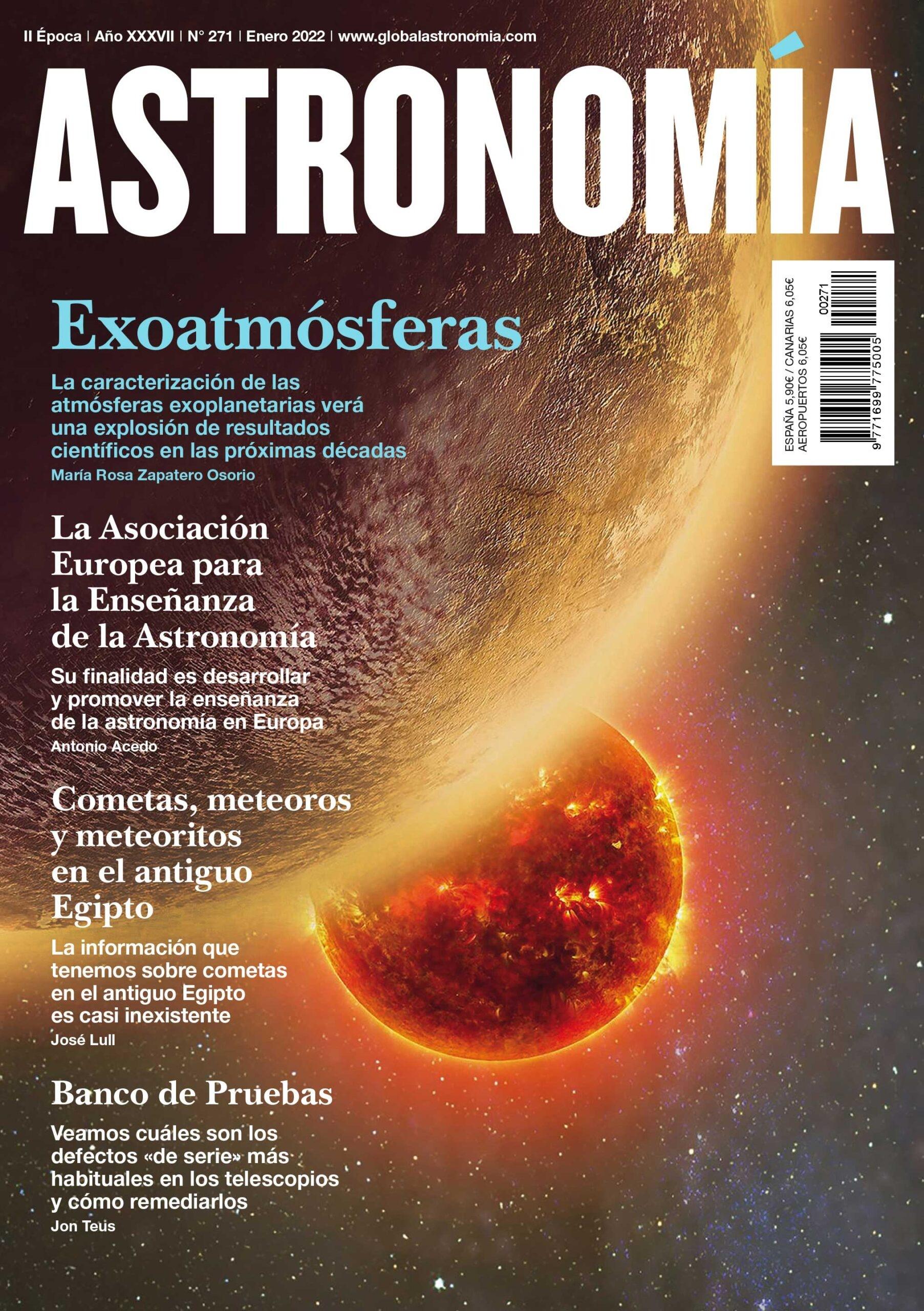 Astronomia nº 271 "Enero 2022. Exoatmósferas"