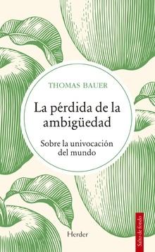 Pérdida de la ambigüedad, La "Sobre la univocación del mundo"
